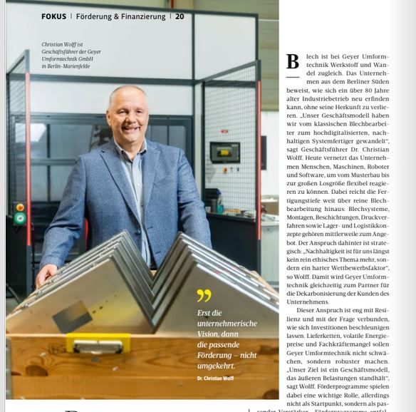 Seite 20 im Magazin Berliner Wirtschaft 06/2026
