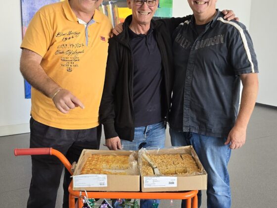 Kuchenlagentour Christian Bobey (mitte)